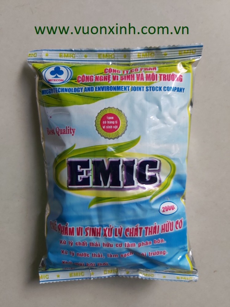 Chế phẩm ủ phân hữu cơ EMIC 200gr