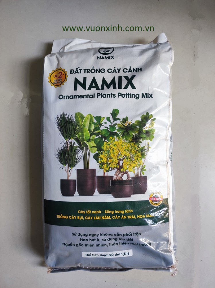 Đất trồng cây cảnh Namix 20dm