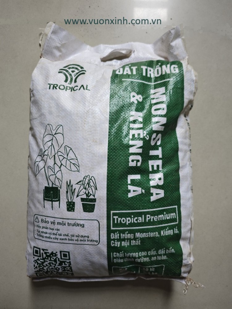 Đất trồng Monstera và Kiểng lá Tropical Premium