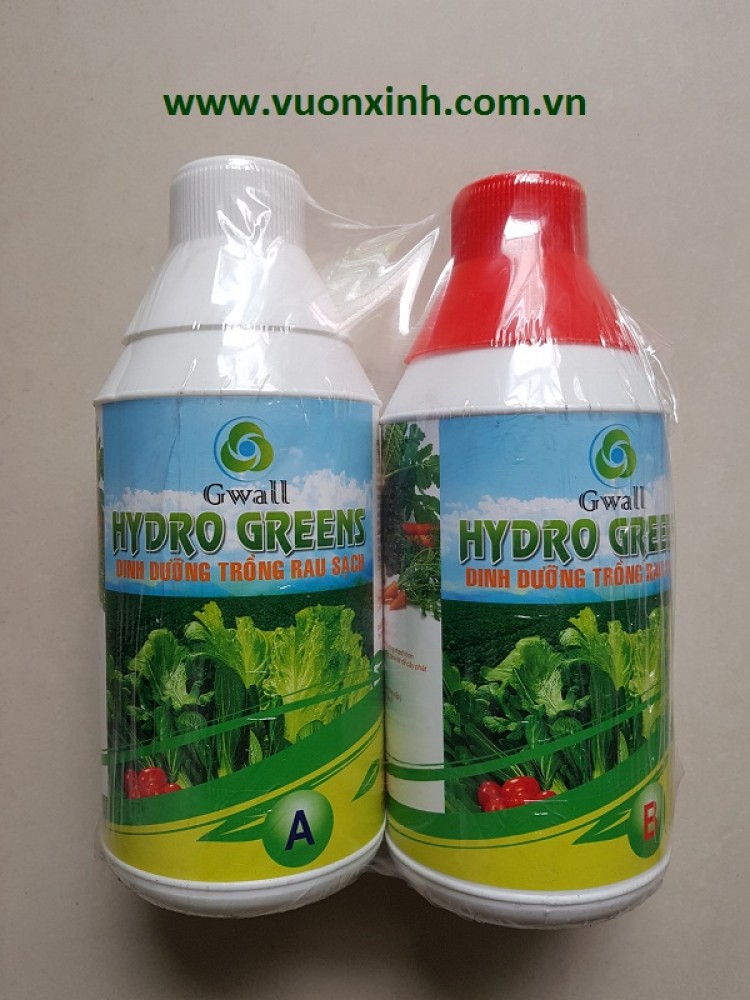 Dinh dưỡng trồng rau Hydro Green 1L