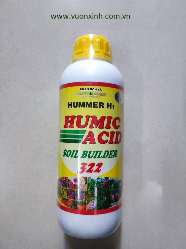 Humic Acid 322 chai 1 Lít