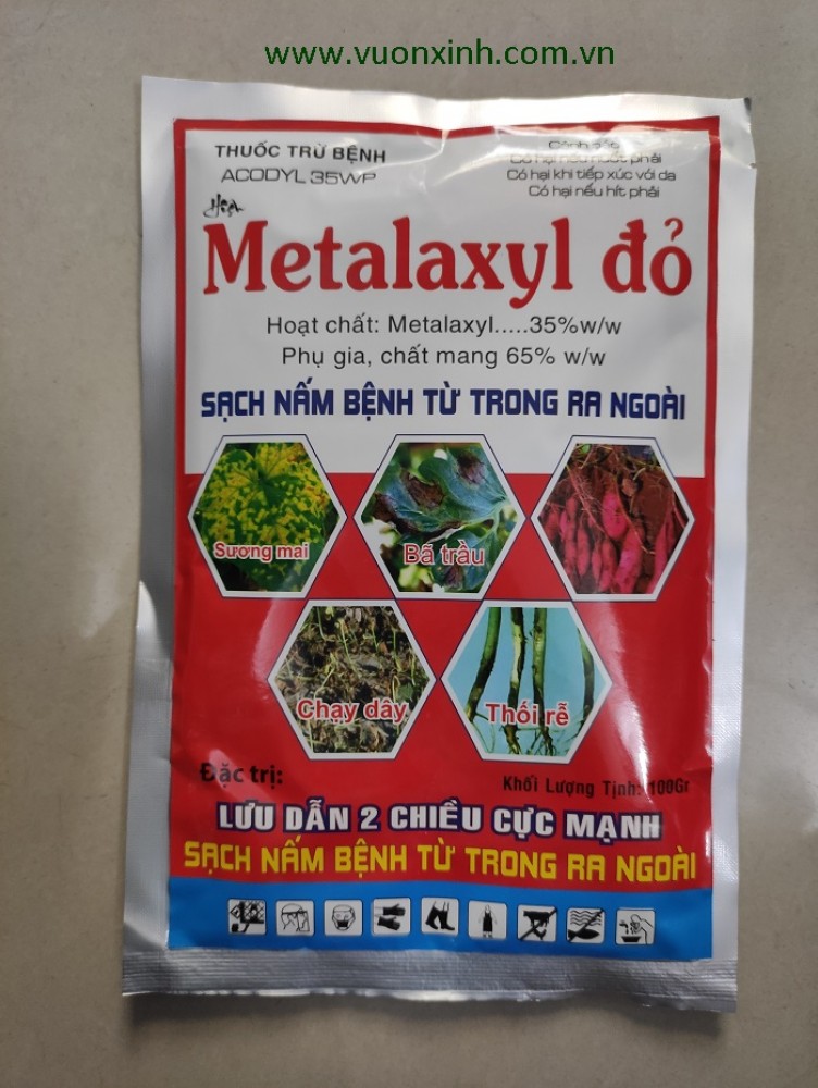 Metalaxyl Đỏ – Thuốc Trừ Bệnh ACODYL 35WP