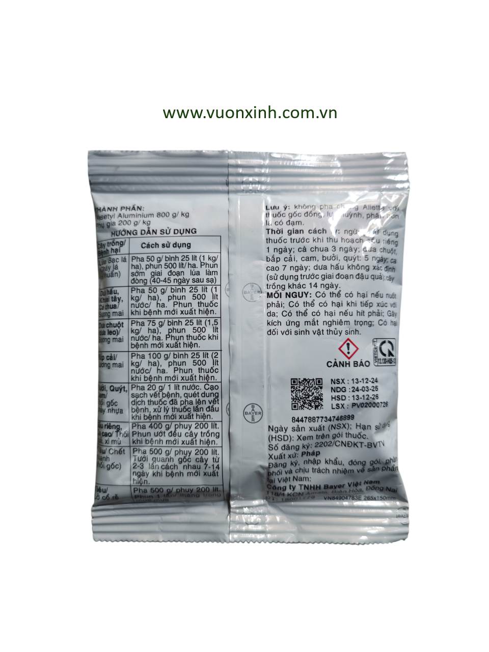 Aliette 800WG - Ảnh 2