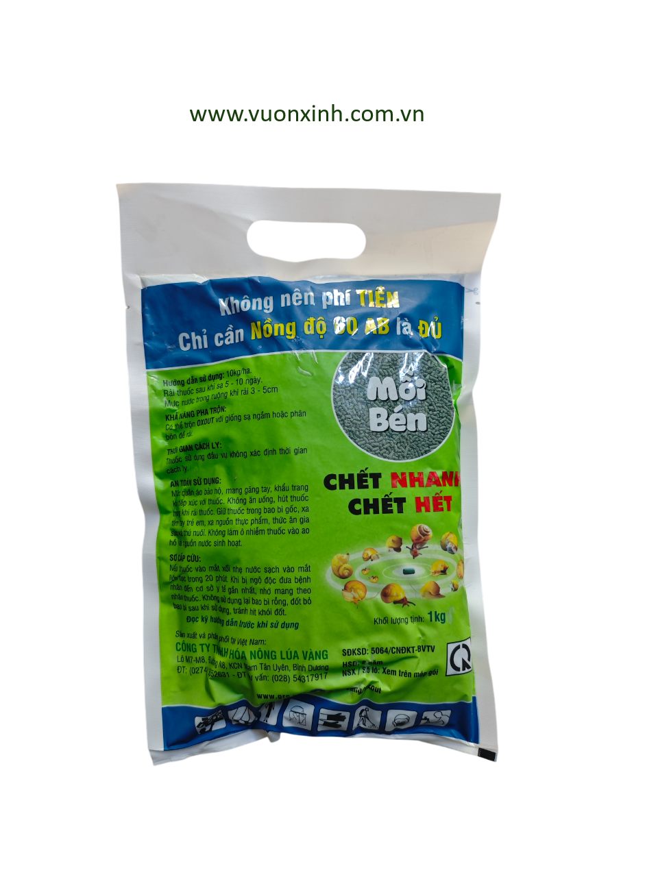 Bả mồi diệt Ốc TOXBAIT 60AB - Ảnh 2