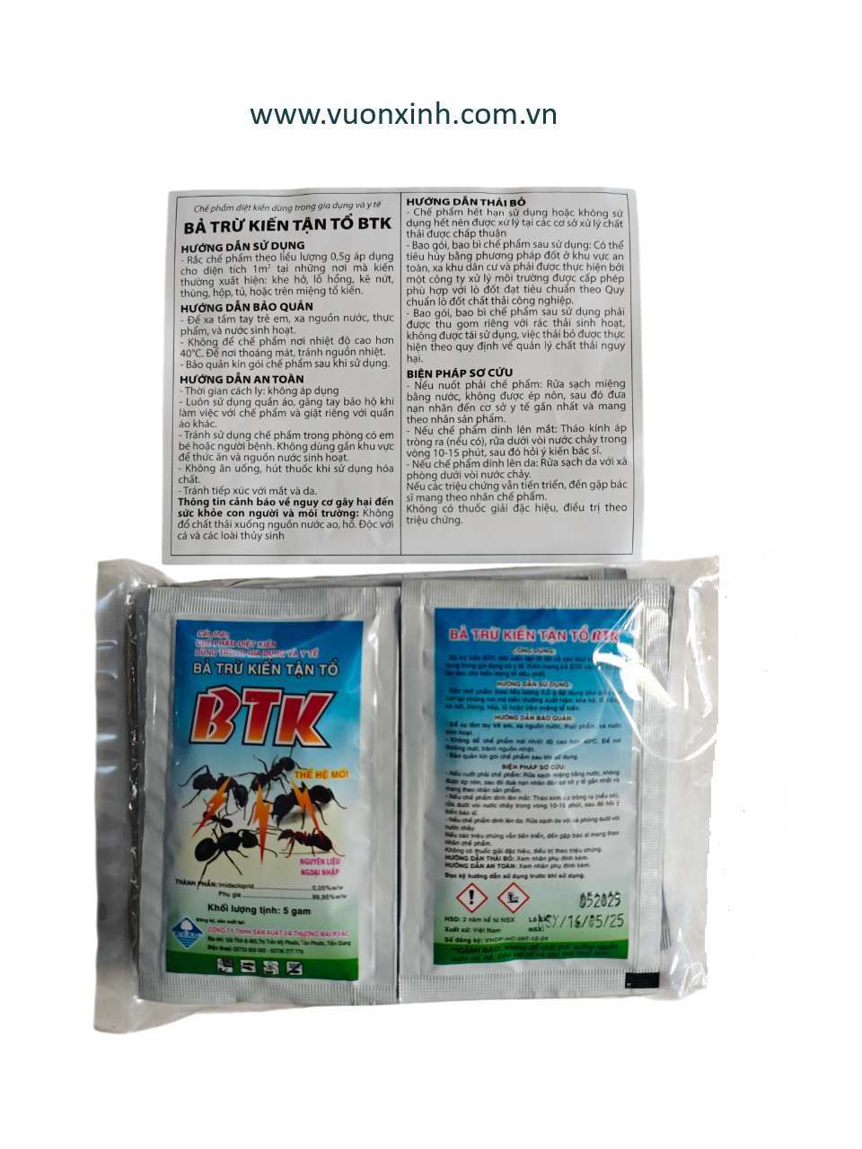 Bả trừ Kiến BTK - Ảnh 2