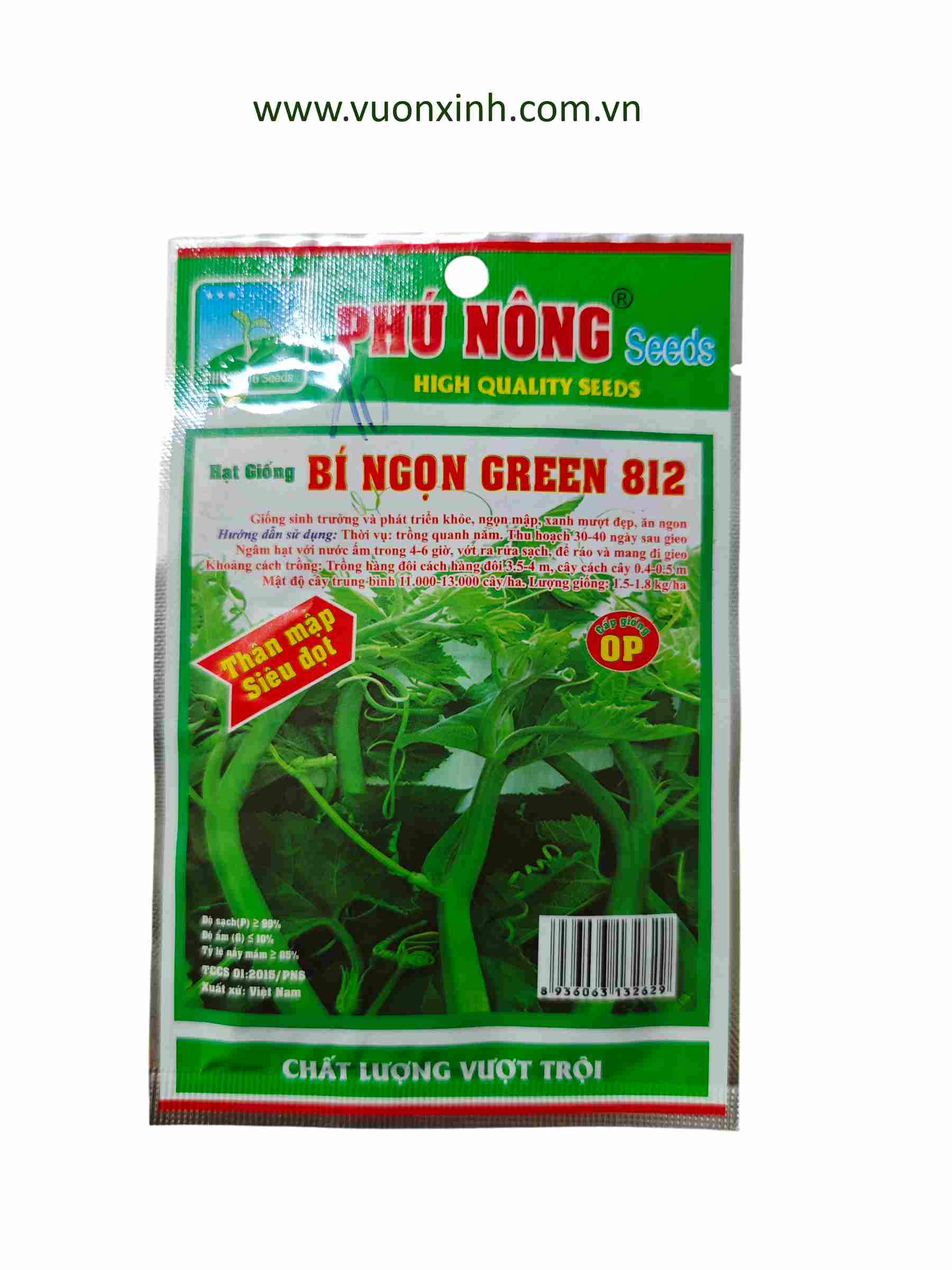 BÍ NGỌN SIÊU ĐỌT GREEN 812