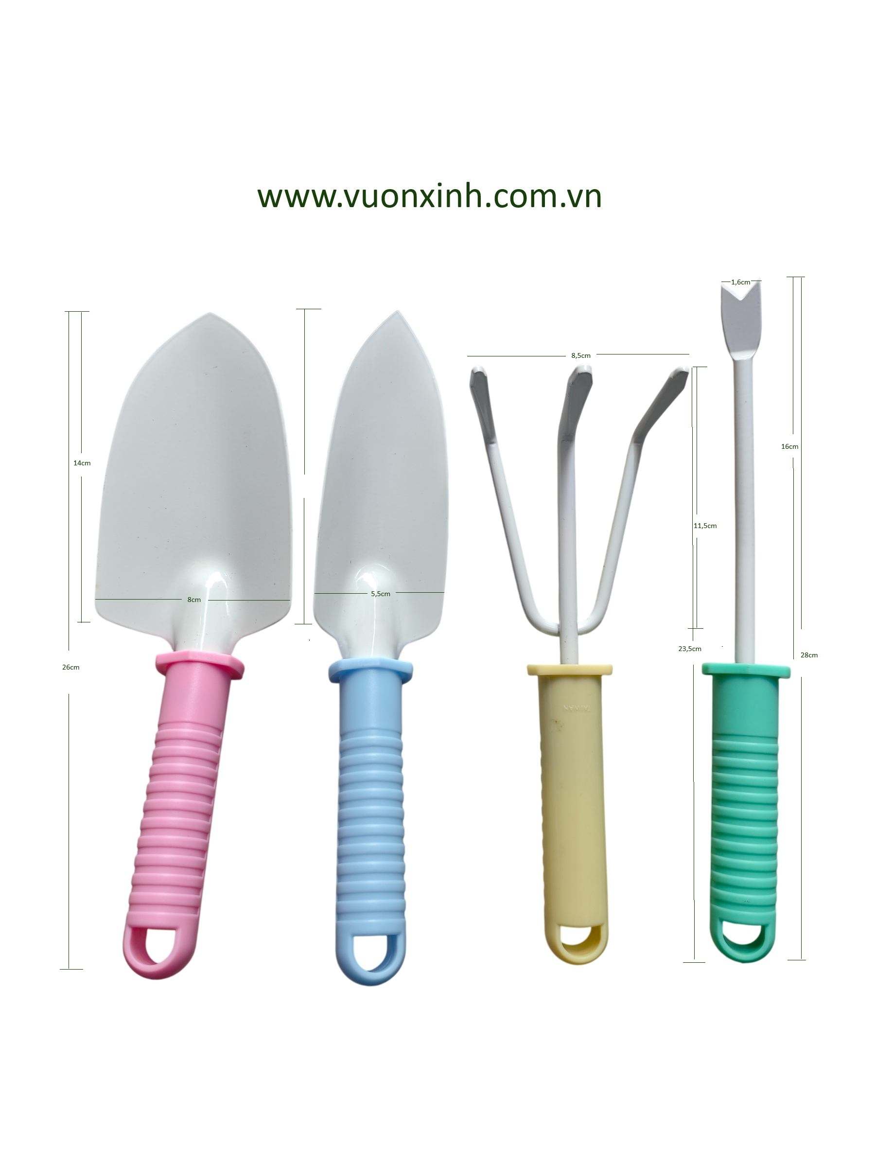 Bộ dụng cụ làm vườn 4 món TAKAYO - Ảnh 3