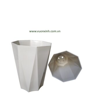 Chậu dáng Kim Cương 25x30