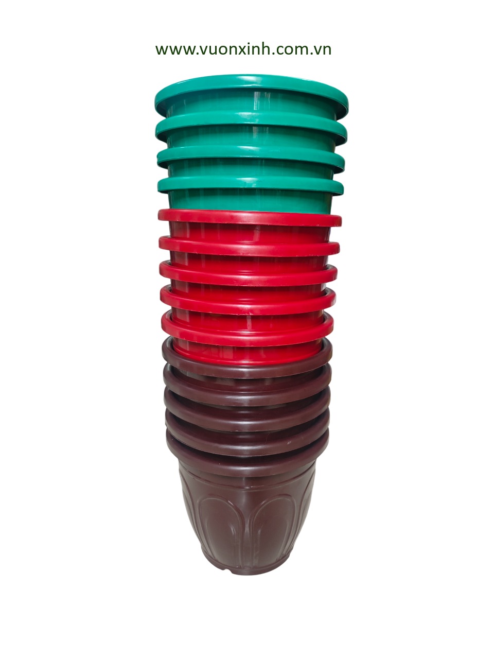 Chậu nhựa tròn Màu T30-26 - Ảnh 2