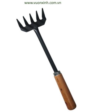 Cào làm vườn mini cán gỗ