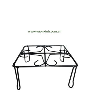 Chân đế Vuông lùn sắt 21cm