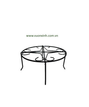 Chân đế tròn lùn sắt 22cm