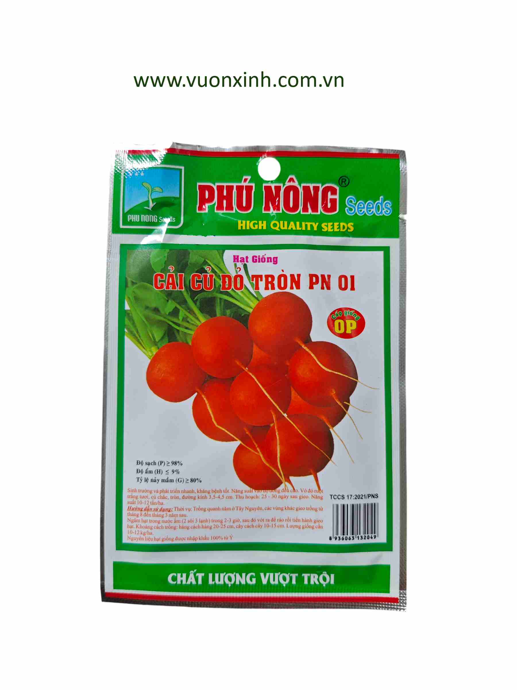 Củ Cải Đỏ tròn PN 01