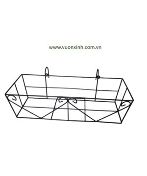 Khung Sắt Treo chậu dài 61x22x17
