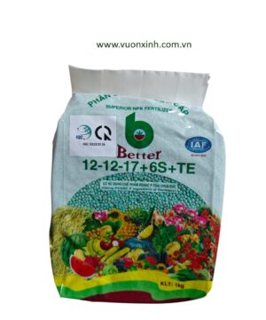 NPK BETTER XANH 12-12-17-6S+TE