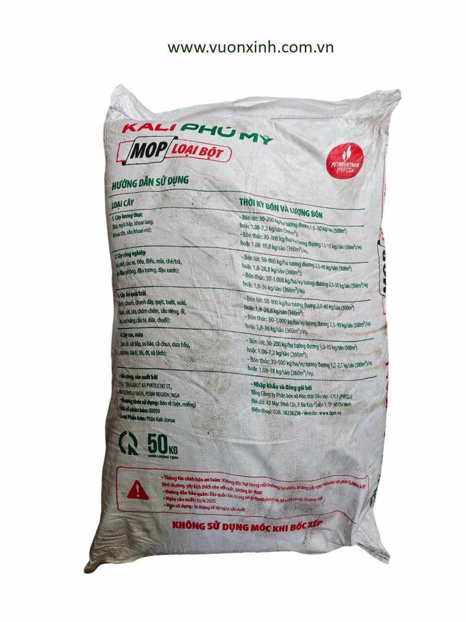 Phân Kali _ 1kg - Ảnh 3