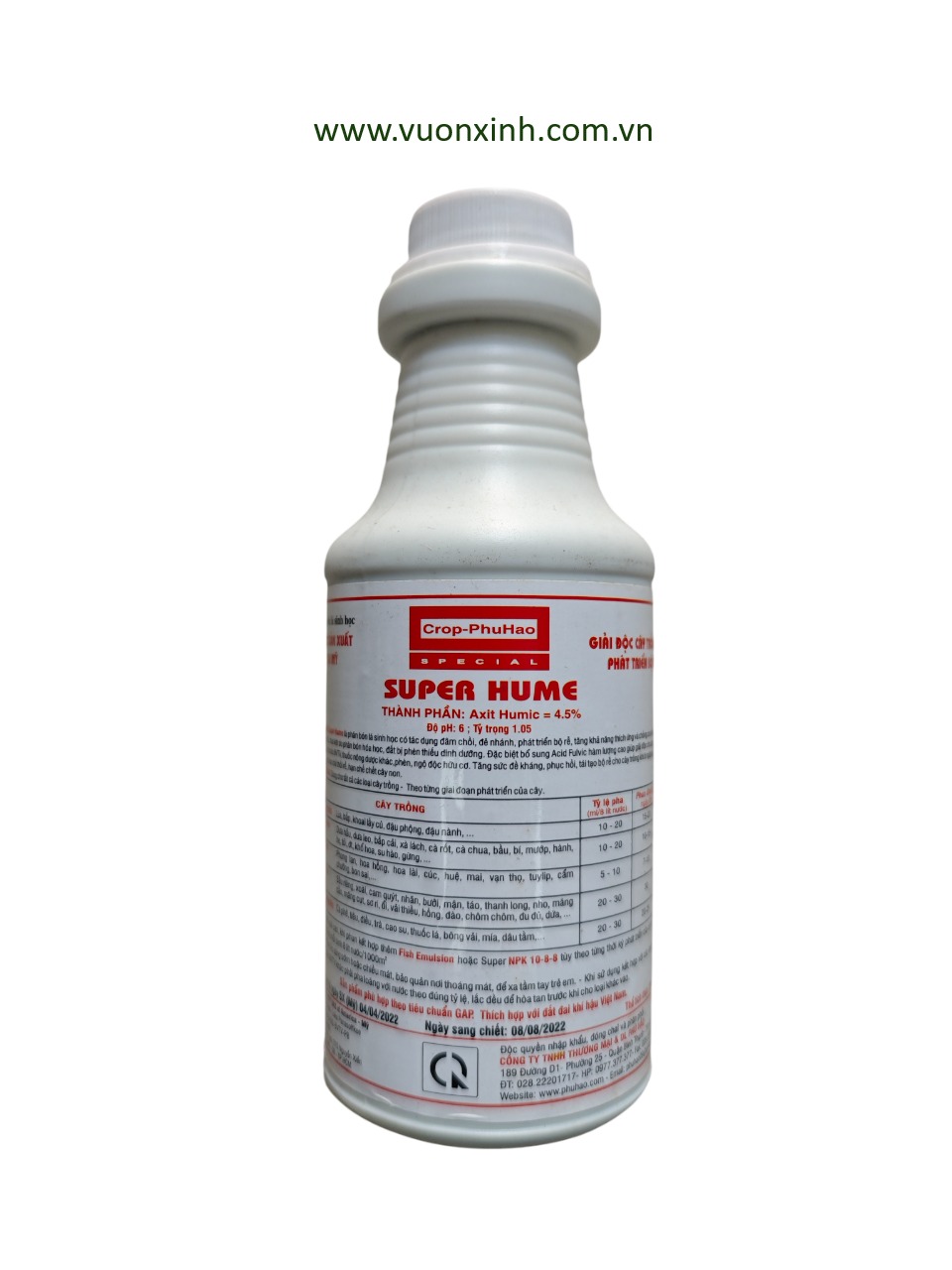 Phân bón lá SUPER HUME_250ML - Ảnh 2