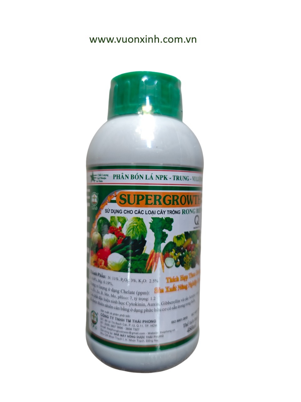 Supergrowth Rong biển 480ml