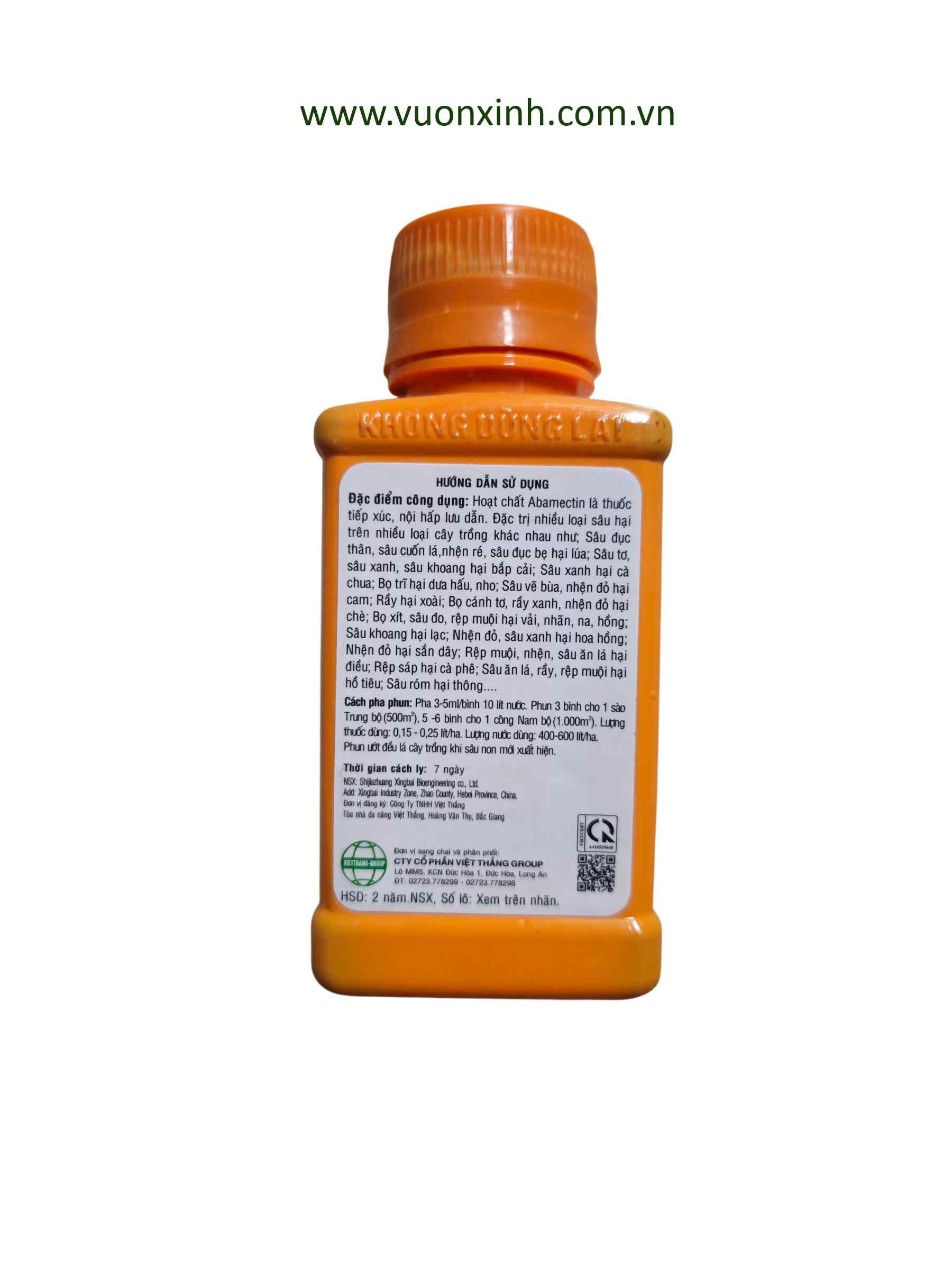 Thuốc trừ sâu REASGANT 3.6EC 100ml - Ảnh 2