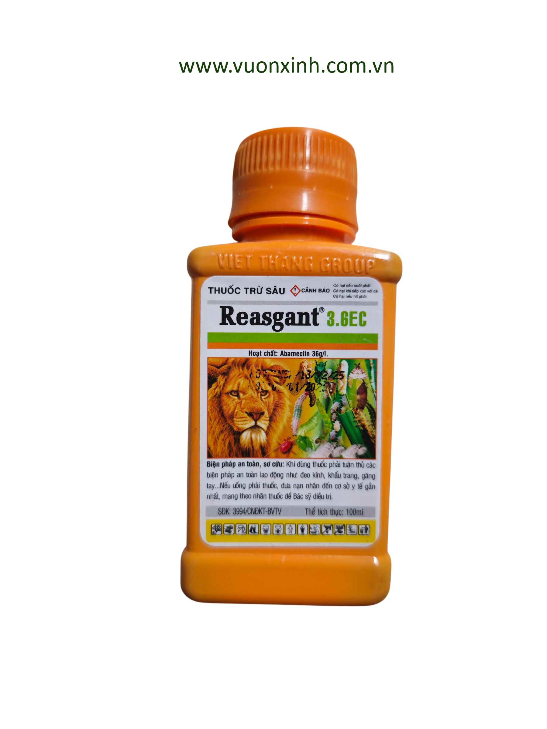 Thuốc trừ sâu REASGANT 3.6EC 100ml