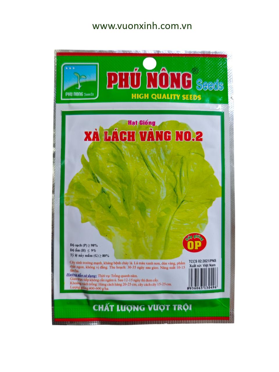 Xà lách vàng PN No.2