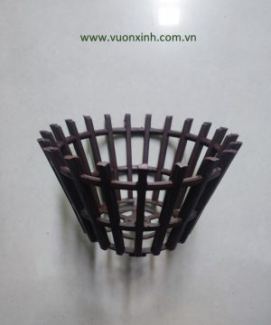 Chậu Lan nhựa Giả Gỗ Phi 260