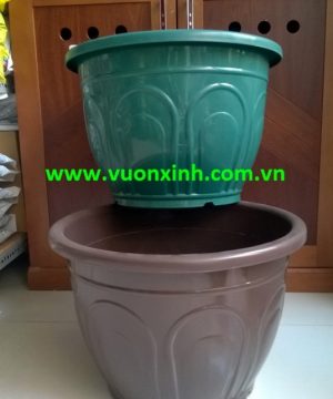 Chậu nhựa tròn màu T50-33