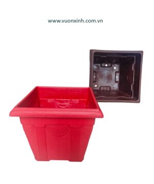 Chậu vuông 30x30x26 Màu
