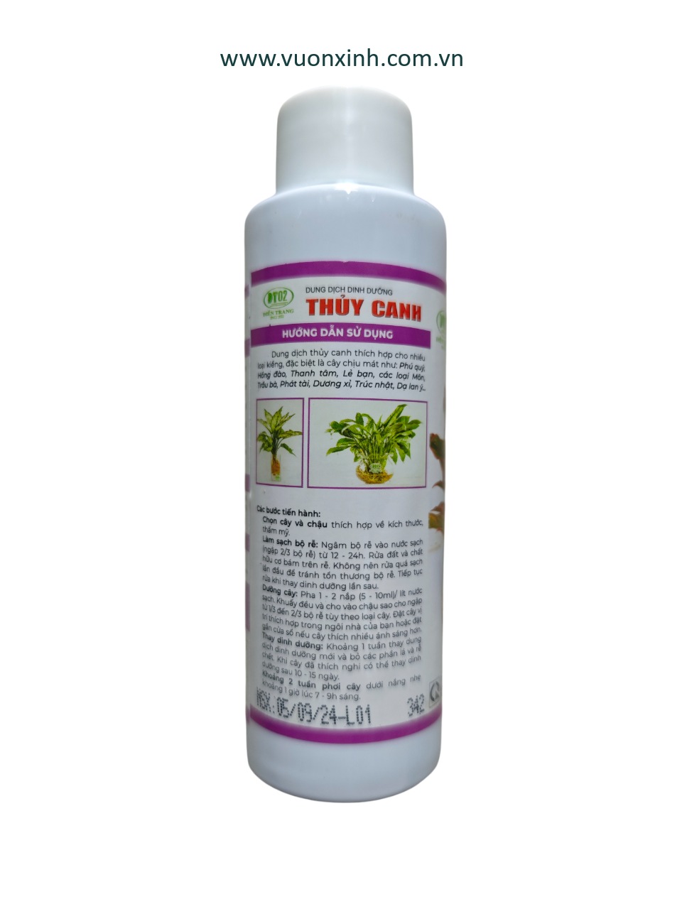 Dung dịch thuỷ canh kiểng DT02 100ml - Ảnh 2