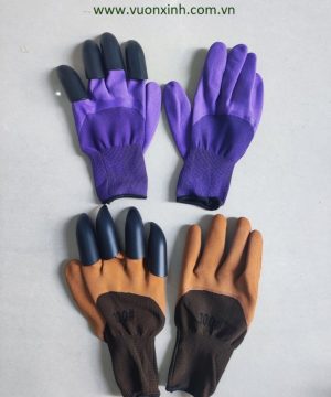 Găng tay làm vườn có móng