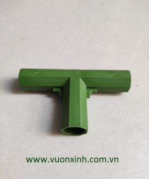 Khớp nối 3 chiều chữ T- E2 phi 16mm