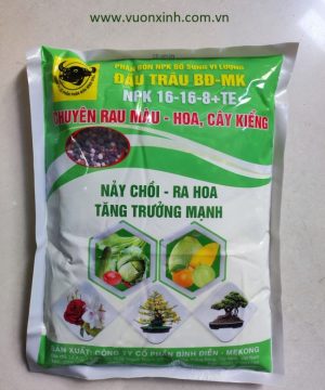NPK Đầu Trâu 16-16-8+TE Gói 1KG