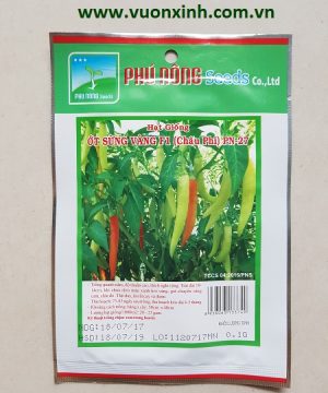 Ớt sừng vàng F1(Châu Phi)