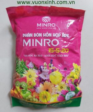 NPK MINRO 15-5-20 (1KG)