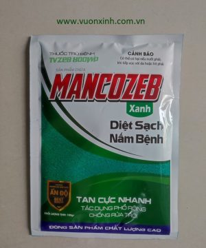 THUỐC TRỊ NẤM MANCOZEB (XANH) 100GR ẤN ĐỘ