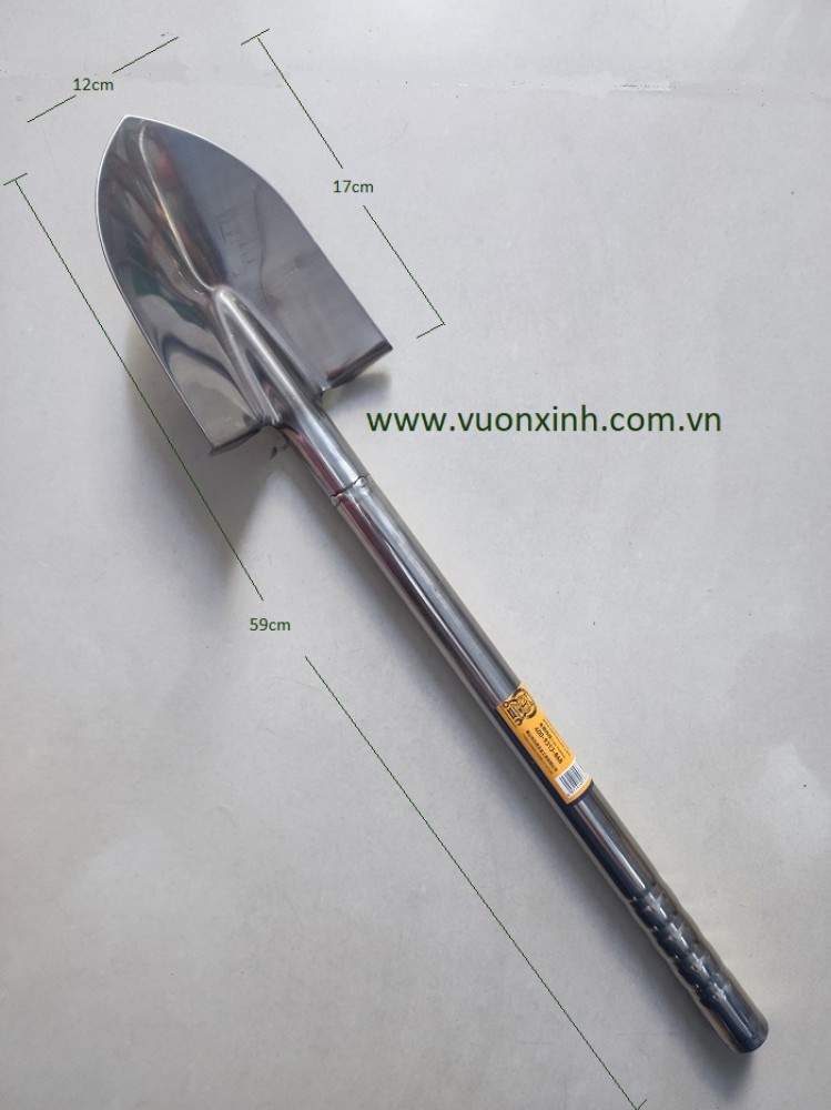 Xẻng làm vườn INOX 59 - Ảnh 2