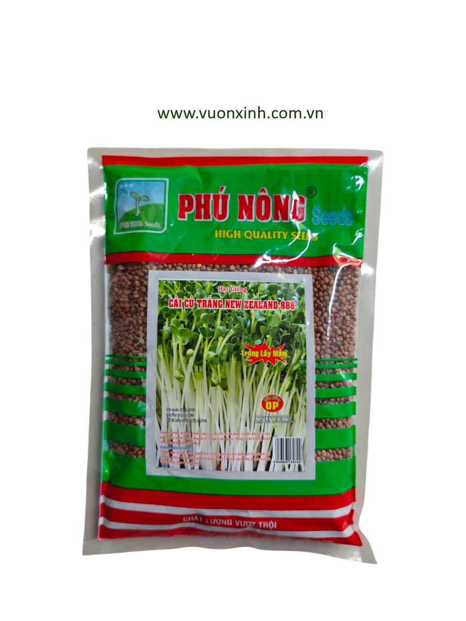 Mầm củ cải trắng New Zealand_500gr