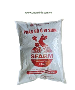 Phân bò hữu cơ vi sinh SFARM 2KG