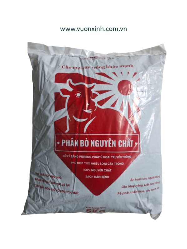 Phân bò vi sinh NTF gói 5kg