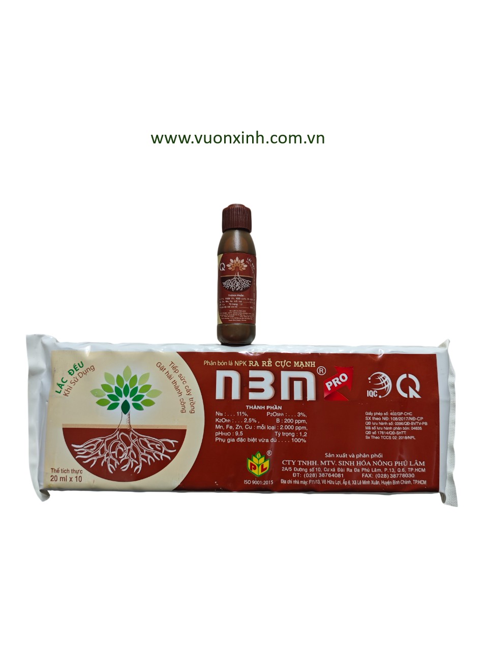 N3M dạng nước ống 20ml - Ảnh 3