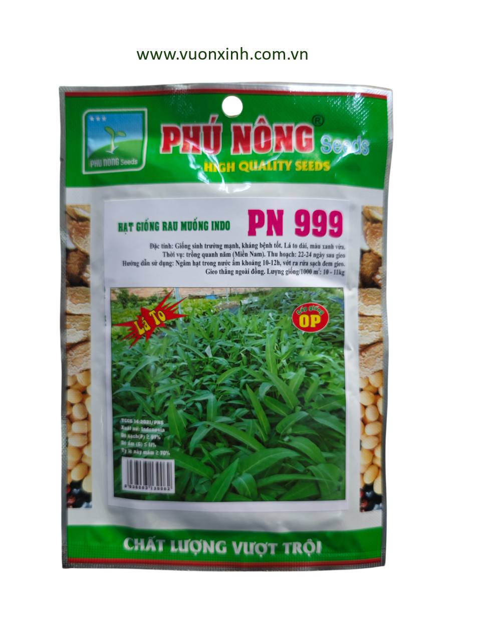 Rau muống INDO lá to PN999_50gr