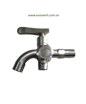 Vòi Củ Sen Lạnh inox 304 ren 21