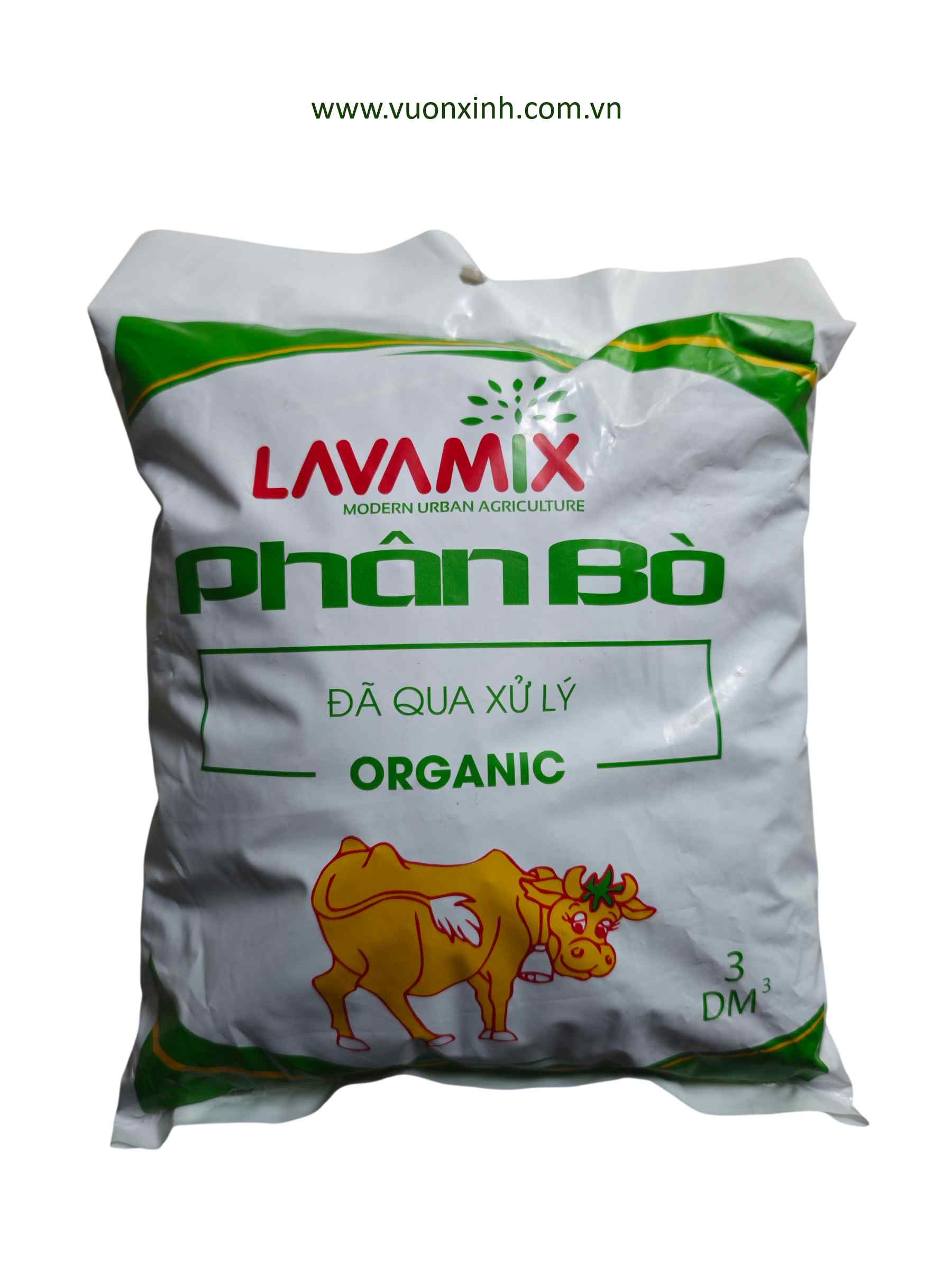 Phân bò đã qua xử lý LAVAMIX_3dm