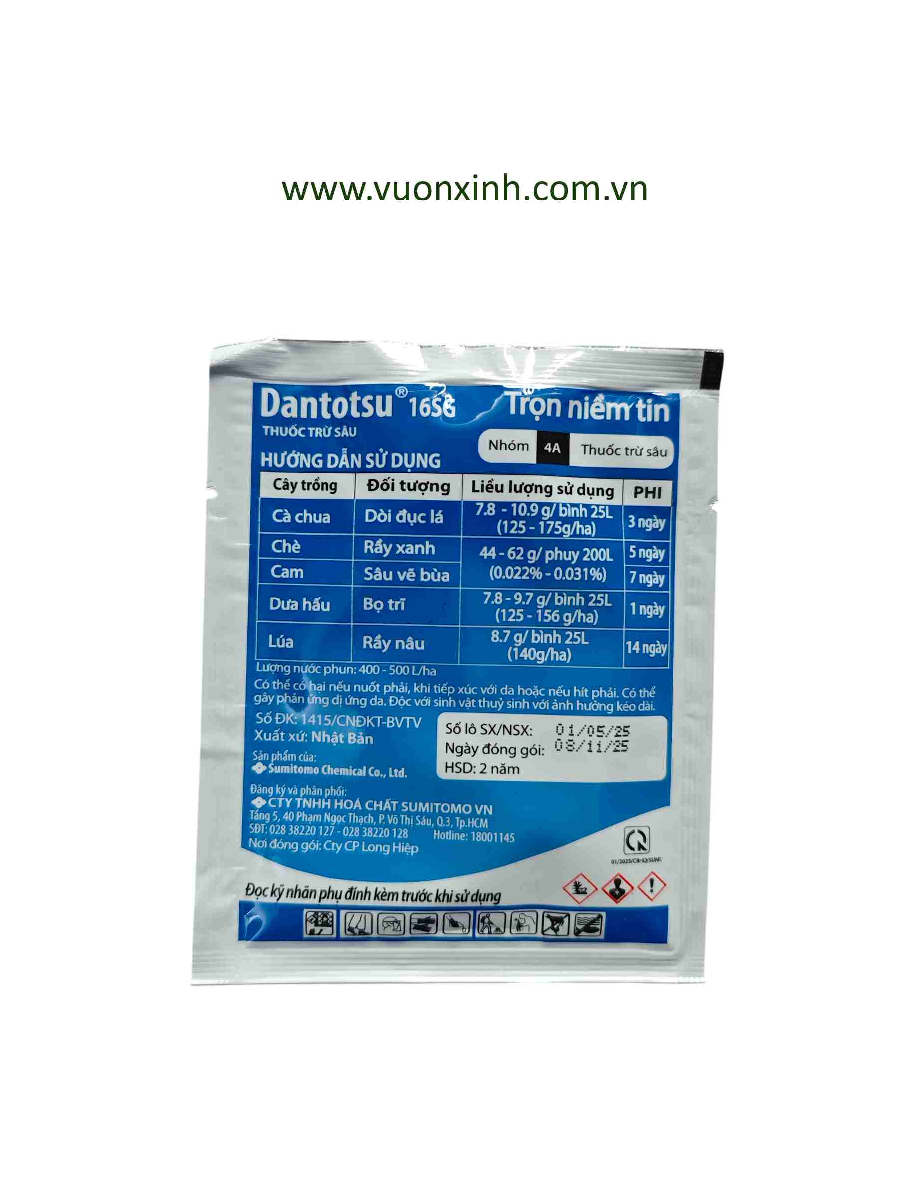 Dantotsu 16SG gói 8Gr - Ảnh 2