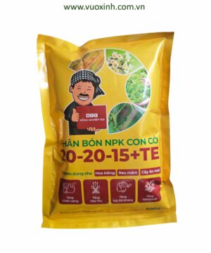 NPK CON CÒ 20-20-15+TE GÓI 500gr